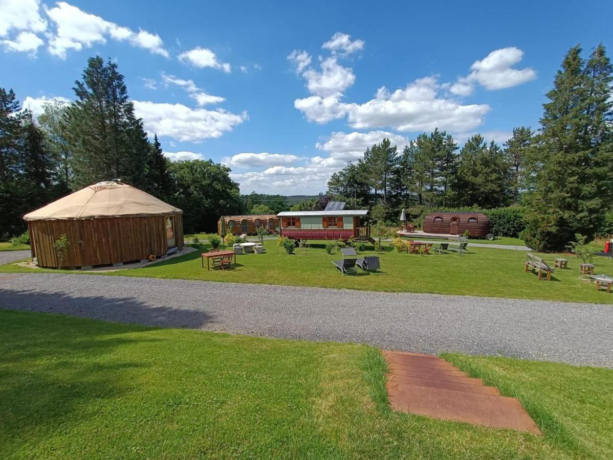 Les Refuges Du Chalet Sart-lez-Spa Exterior foto
