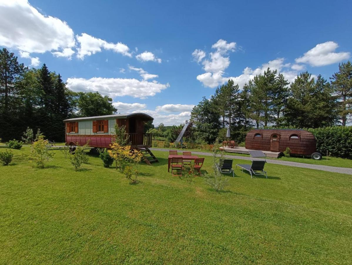 Les Refuges Du Chalet Sart-lez-Spa Exterior foto