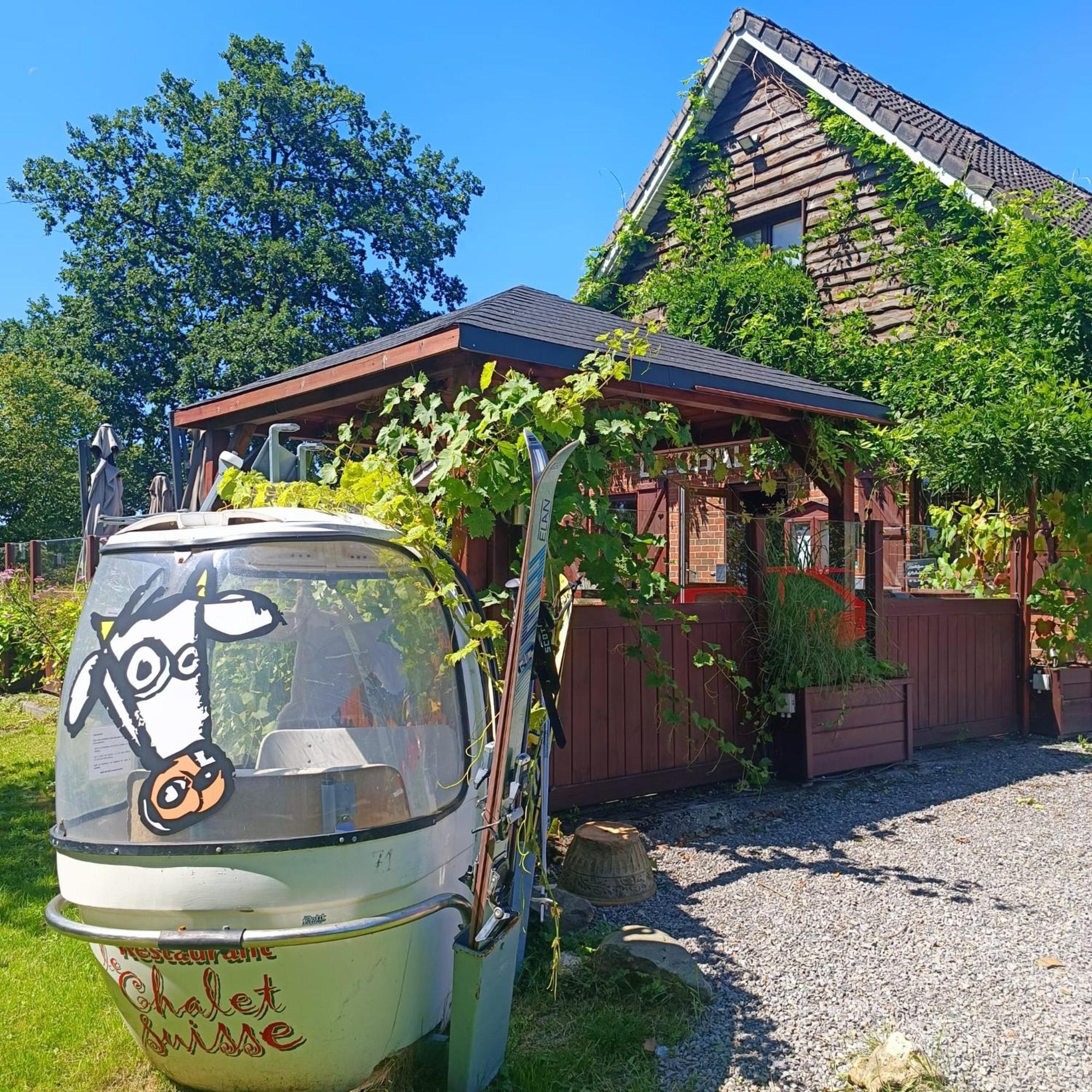 Les Refuges Du Chalet Sart-lez-Spa Exterior foto