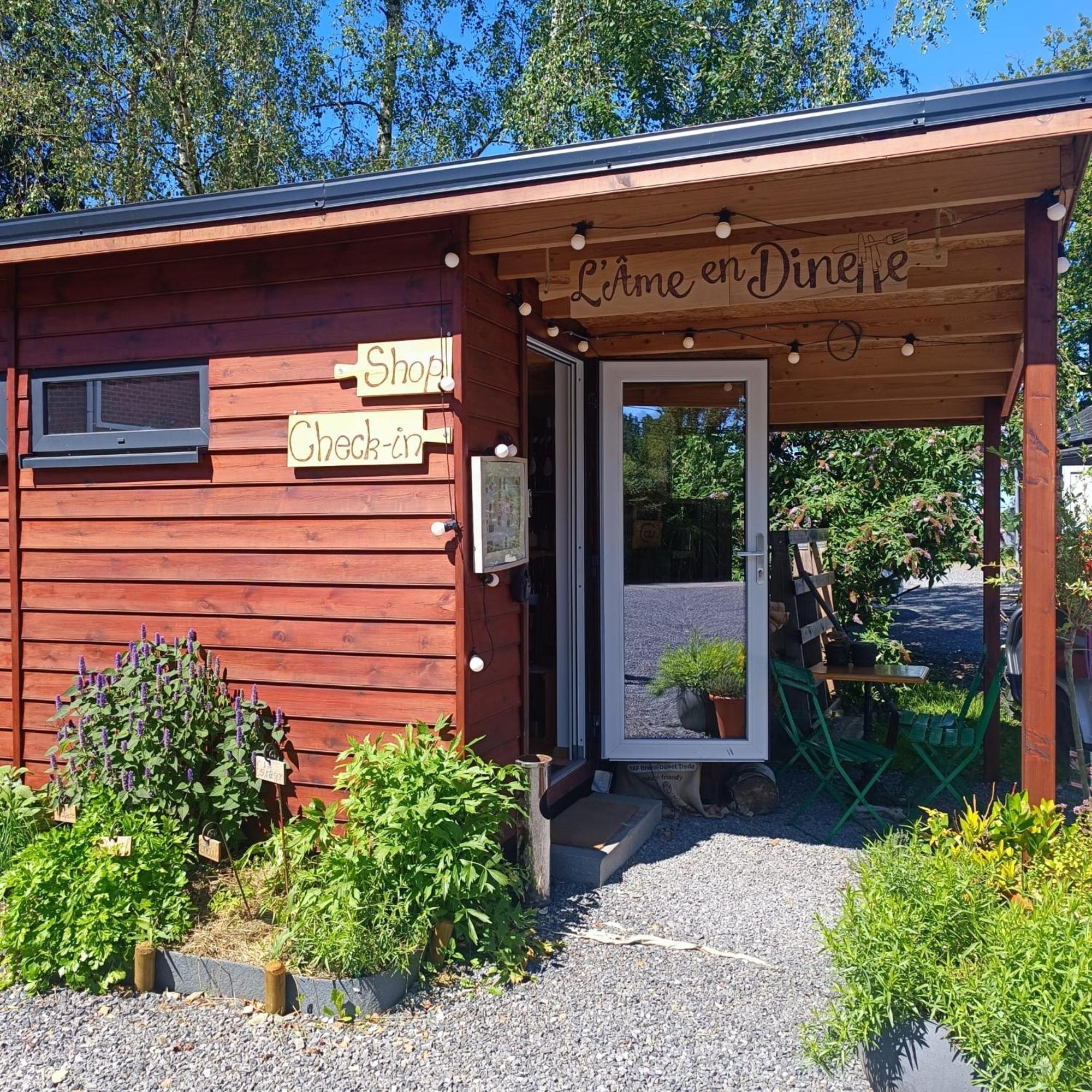 Les Refuges Du Chalet Sart-lez-Spa Exterior foto