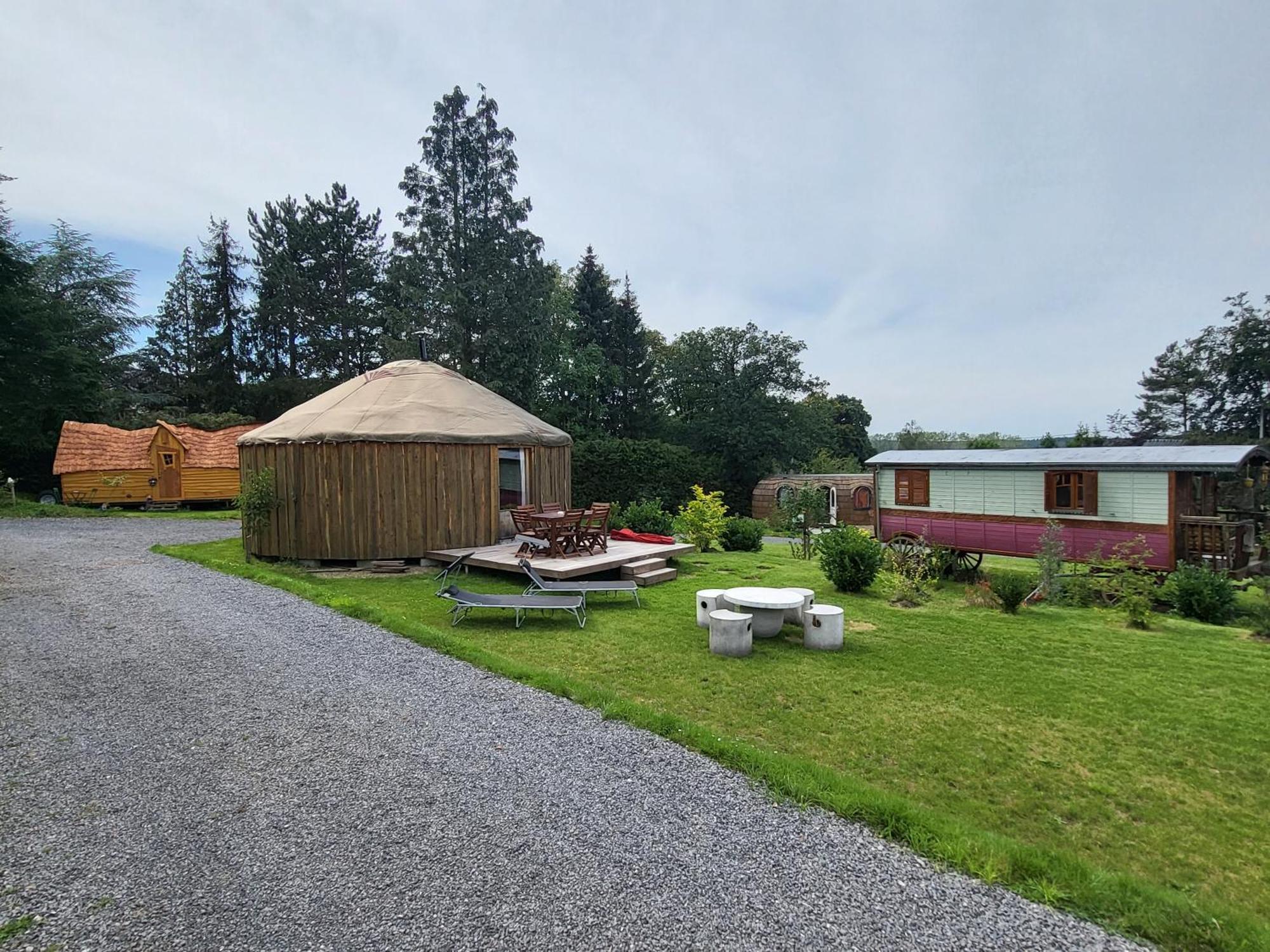 Les Refuges Du Chalet Sart-lez-Spa Exterior foto
