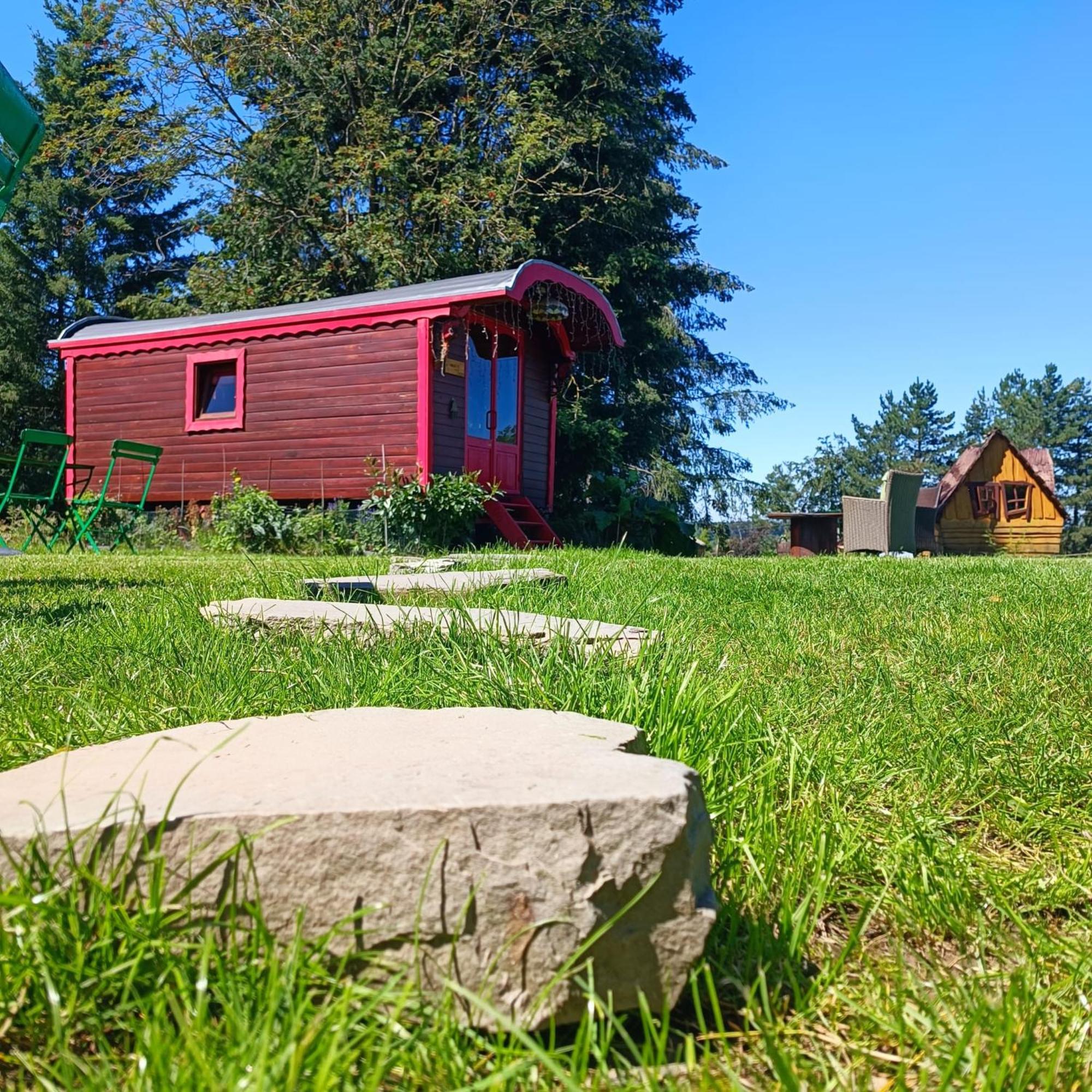 Les Refuges Du Chalet Sart-lez-Spa Exterior foto
