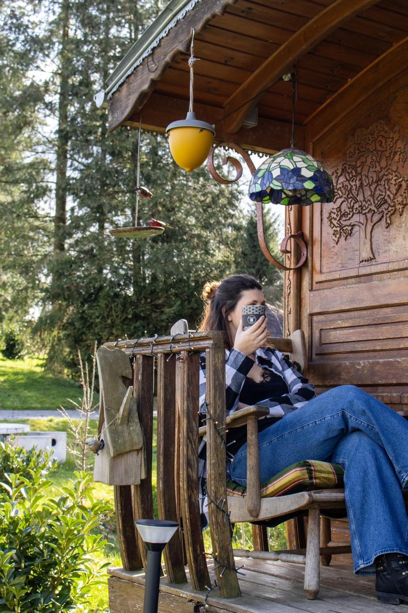 Les Refuges Du Chalet Sart-lez-Spa Exterior foto