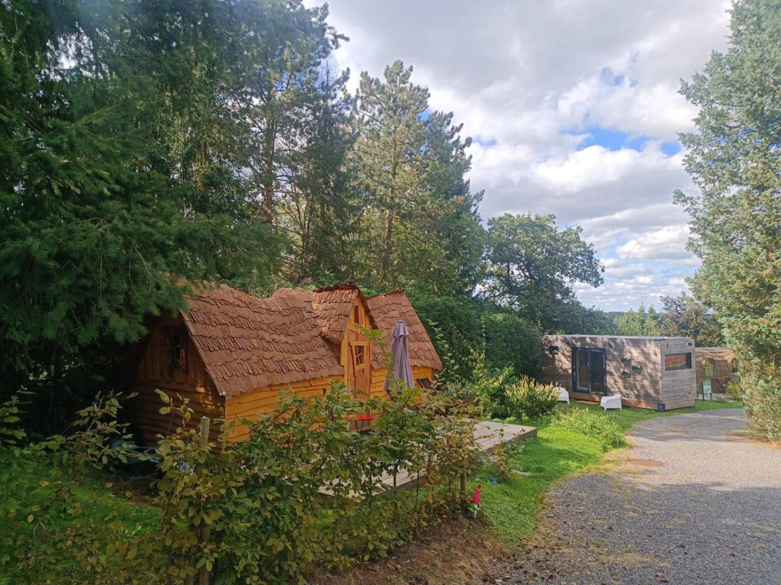 Les Refuges Du Chalet Sart-lez-Spa Exterior foto