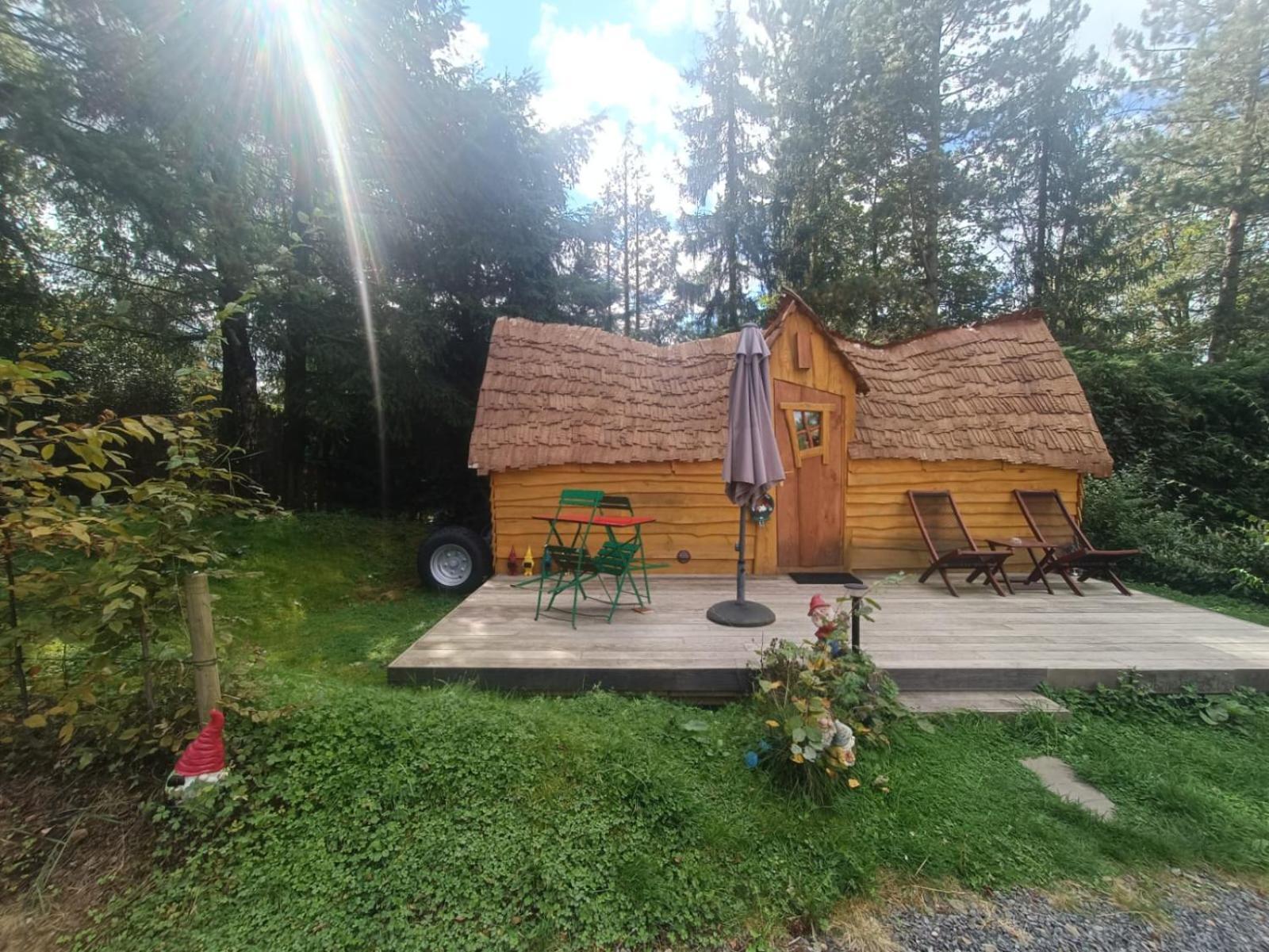 Les Refuges Du Chalet Sart-lez-Spa Exterior foto