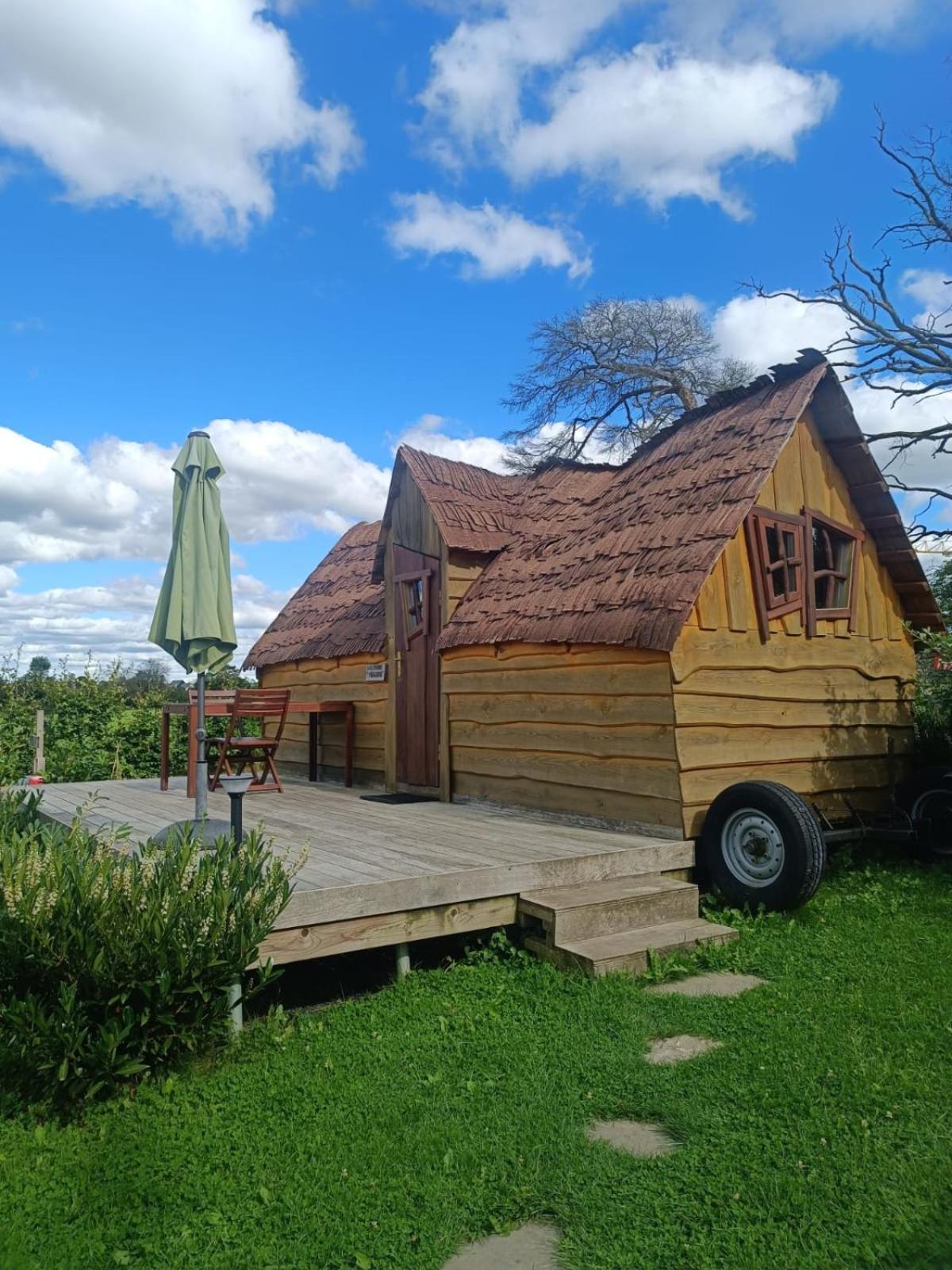 Les Refuges Du Chalet Sart-lez-Spa Exterior foto