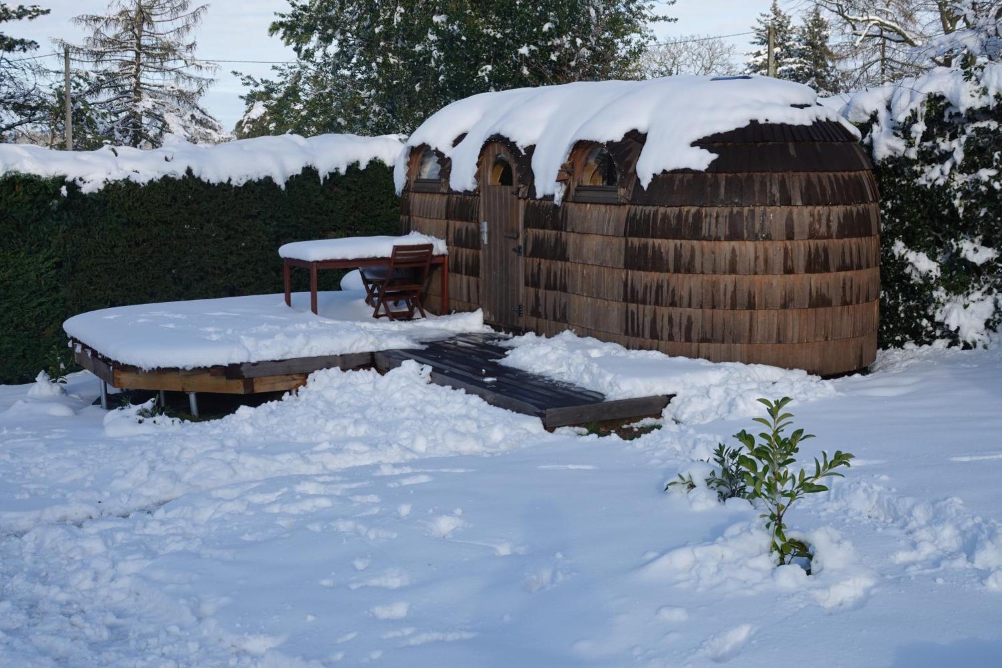 Les Refuges Du Chalet Sart-lez-Spa Exterior foto