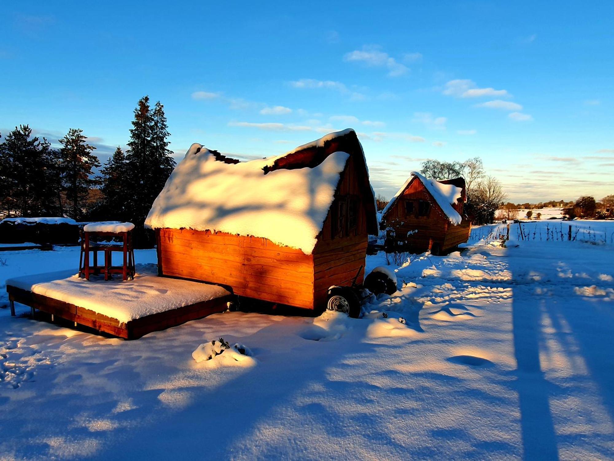 Les Refuges Du Chalet Sart-lez-Spa Exterior foto