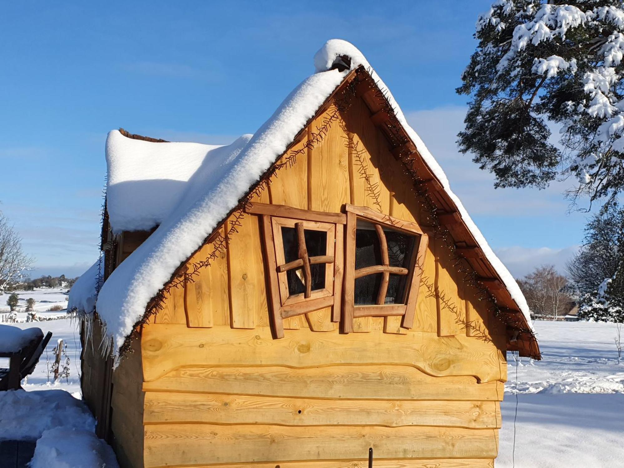 Les Refuges Du Chalet Sart-lez-Spa Exterior foto